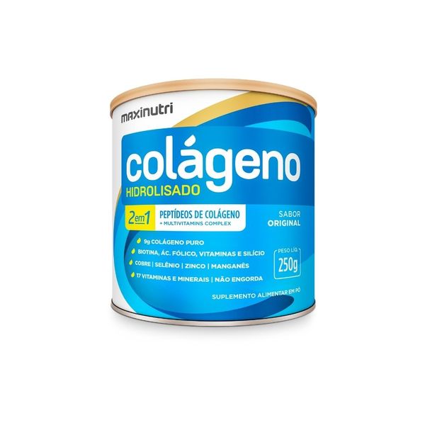 Colágeno 2 Em 1 250g Original Maxinutri