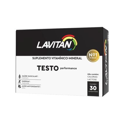 Lavitan Vitamina Testo Performance 30 Comprimidos