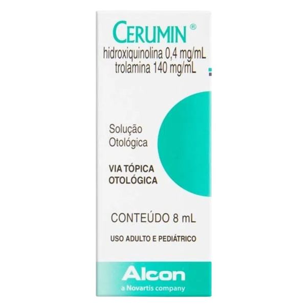 CERUMIN 0,4+140MG SOL OTO GTS FR 8ML CERUMIN SOL OTOL 8ML CERUMIN 0,4+140MG SOL OTO GTS FR 8ML CERUMIN SOL OTOL 8ML