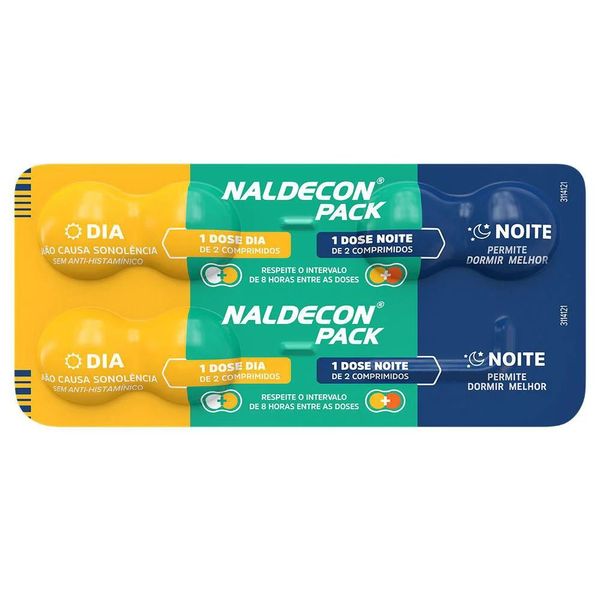NALDECON DIA + NOITE PACK 6CP