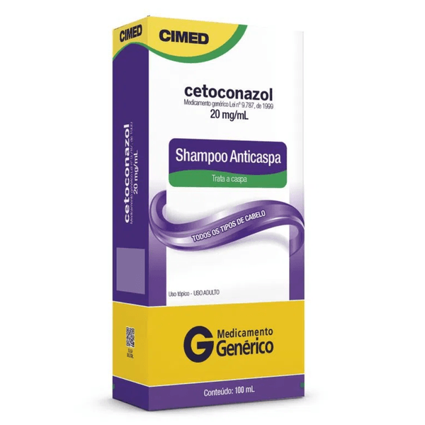 CETOCONAZOL 20MG SHAMP 100ML CIMED CETOCONAZOL 20MG SHAMP 100ML CIMED