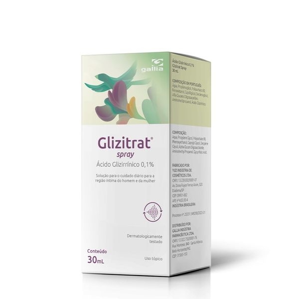 GLIZITRAT SOLUCAO INTIMA FR 30ML